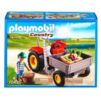 70495 traktor met boer en oogstopbrengst, Kinderen en Baby's, Speelgoed | Playmobil, Ophalen of Verzenden, Nieuw, Complete set