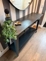 Sidetable geverfd koloniaal hout, Huis en Inrichting, Tafels | Sidetables, Ophalen, Gebruikt, 100 tot 150 cm, Koloniaal