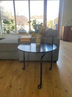 Vintage IKEA inklapbare bijzettafel  Bogen van Tord Bjorklun, Huis en Inrichting, Ophalen, Gebruikt, Metaal of Aluminium, Rond