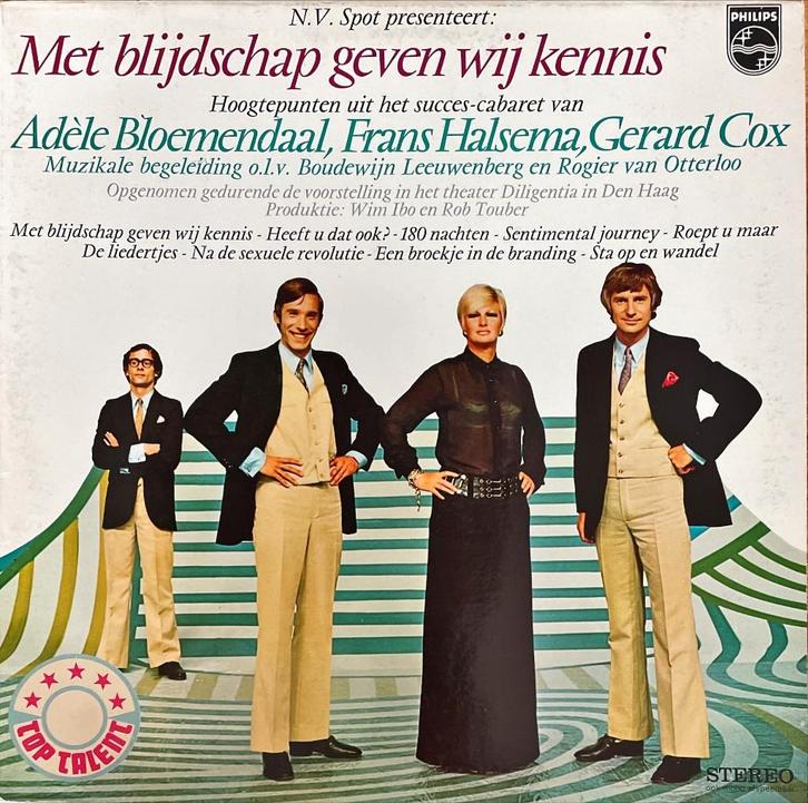 Vinyl / LP Met blijdschap geven wij kennis, Cd's en Dvd's, Vinyl | Nederlandstalig, Gebruikt, Levenslied of Smartlap, 12 inch