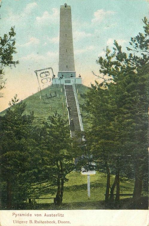 (701-382-045) Austerlitz Pyramide, Verzamelen, Ansichtkaarten | Nederland, Gelderland, Verzenden