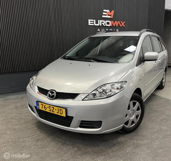 Mazda 5 2.0 Active Mazda 5 2.0 Active – 7-persoons – NAP, Auto's, Mazda, Bedrijf, Te koop, ABS, Airbags, Airconditioning, Alarm