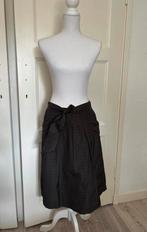 Hirsch rok 36/38, Kleding | Dames, Bruin, Maat 36 (S), Gedragen, Onder de knie