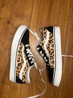 Vans Old Skool Panterprint - Maat 37, Kleding | Dames, Ophalen of Verzenden, Zo goed als nieuw, Bruin, Sneakers of Gympen