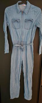 WE jumpsuit denim blue maat 152, Meisje, Ophalen of Verzenden, WE Fashion, Zo goed als nieuw