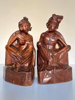 Art-deco boekensteunen uit Bali, gewicht 2 kg, no keris, Ophalen of Verzenden