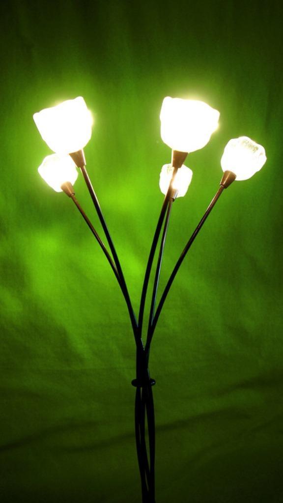 Flower-Inspired Multi-Arm Table Lamp, Huis en Inrichting, Lampen | Tafellampen, Gebruikt, 50 tot 75 cm, Overige materialen, Verzenden