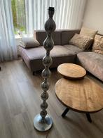 Riviera maison Stijlvolle metaal en zilveren kleur vloerlamp, Huis en Inrichting, Lampen | Vloerlampen, Ophalen, Zo goed als nieuw