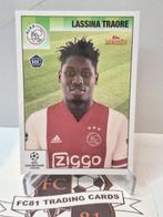 Traore - Ajax - Topps Merlin UCL 22  Rookie, Ophalen of Verzenden, Zo goed als nieuw, Ajax, Poster, Plaatje of Sticker