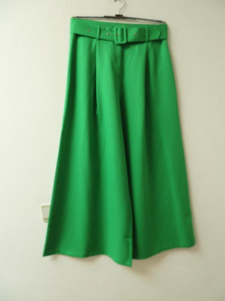 X59 J’AIME broek heel wijde pijpen groen L = 38/40 Ned, Kleding | Dames, Broeken en Pantalons, Nieuw, Maat 38/40 (M), Groen, Lang