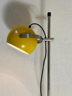 Vintage Gele Space Age Eyeball Lamp / Bollamp Retro, Ophalen, Zo goed als nieuw, Metaal, 150 tot 200 cm