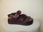 Shabbies Amsterdam rood bruine sandalen zacht leer Nieuw 37, Kleding | Dames, Schoenen, Overige kleuren, Shabbies Amsterdam, Verzenden