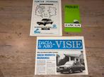 Folders Dacia 1200, 1300 1987, Ophalen of Verzenden, Gelezen