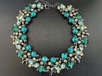 NIEUW ZARA COLLECTION STATEMENT KETTING CHOKER EMERALD, Met kristal, Overige materialen, Overige kleuren, Verzenden
