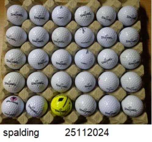 Golfballen Spalding ZGAN gebruikt 30stuks is 0.40 per stuk, Sport en Fitness, Golf, Zo goed als nieuw, Bal(len), Overige merken