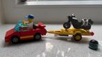 LEGO - retro - set 6644 - Auto + Trailer + Motor, Ophalen of Verzenden, Gebruikt, Complete set, Lego
