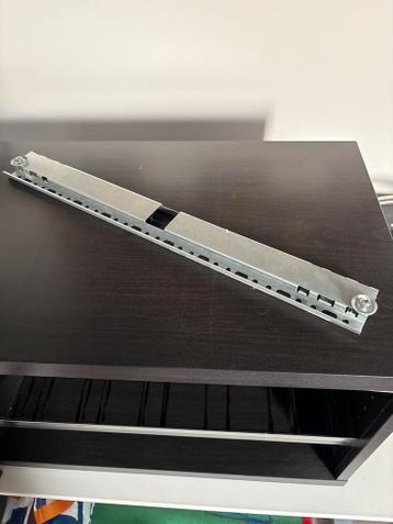 Ikea Besta kast met glazen deur en wijnrek - afbeelding 5