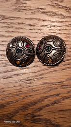 Unieke Vintage Zilverkleurige Clip-on Oorbellen, Ophalen of Verzenden