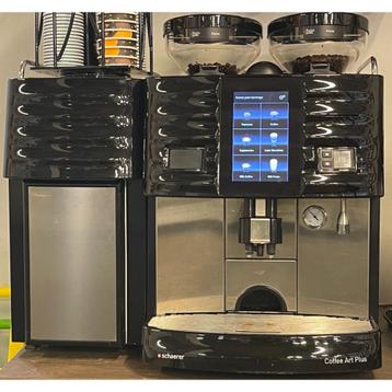 schaerer coffee art plus touch met koelkastje beschikbaar voor biedingen