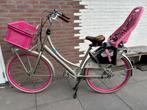 Cortina Lief - mamafiets met stoeltje en krat, Overige merken, Gebruikt, Versnellingen, Ophalen of Verzenden