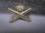 embleem Korps Veldartillerie, Ophalen of Verzenden, Landmacht, Nederland, Embleem of Badge