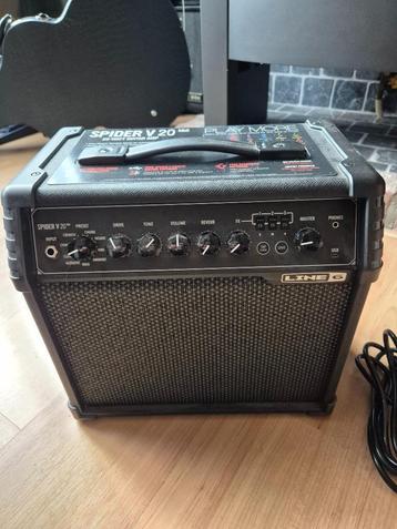Line 6 Spider V 20 MkII versterker beschikbaar voor biedingen