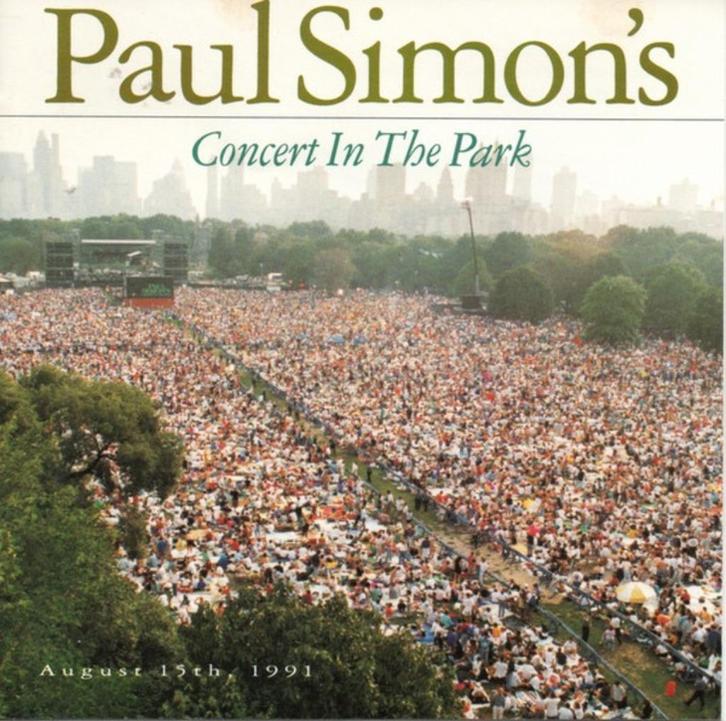 dubbel C.D. (1986) Paul Simon - Concert in the Park, Cd's en Dvd's, Cd's | Pop, Gebruikt, 1980 tot 2000, Ophalen of Verzenden