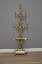 Antieke Franse gietijzeren kapstok, Wandkapstok, Ophalen of Verzenden, Zo goed als nieuw, Metaal