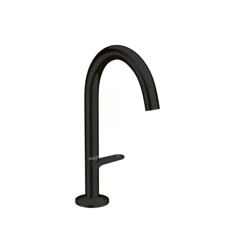 HANSGROHE AXOR ONE WASTAFELKRAAN MET KLIKWASTE MAT ZWART, Doe-het-zelf en Verbouw, Sanitair, Nieuw, Kraan, Ophalen of Verzenden