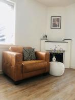 2 x fauteuils loveseat stoel setprijs, Huis en Inrichting, Fauteuils, Ophalen, Zo goed als nieuw, 100 tot 125 cm, Leer