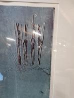 schilderij ets verbondenheid blauw tinten, Huis en Inrichting, Ophalen of Verzenden, 'T Olde Gre-j, Info@toldegrej.nl, Endepoelstraat 20f Didam