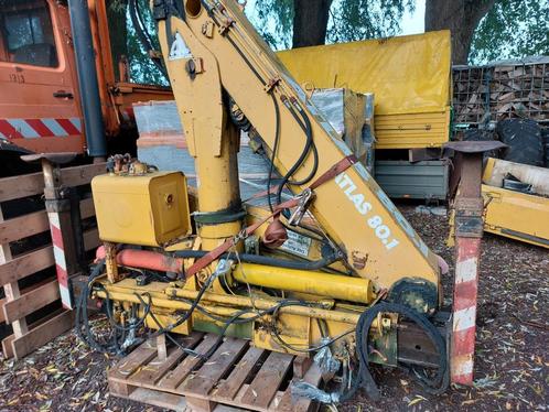 Atlas ak 80.1 autolaadkraan kraan laadkraan hijskraan, Zakelijke goederen, Machines en Bouw | Kranen en Graafmachines, Kraan, Ophalen