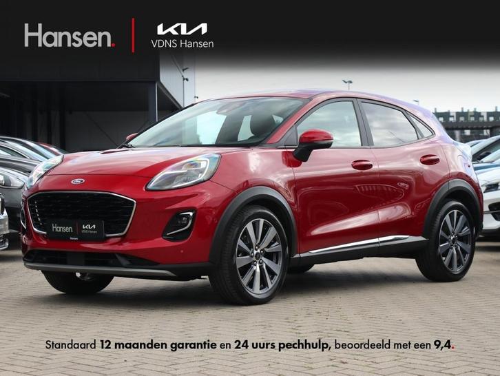 Ford Puma 1.0 EcoBoost Hybrid Titanium I Automaat I B&O I Na, Auto's, Ford, Bedrijf, Puma, ABS, Achteruitrijcamera, Adaptive Cruise Control