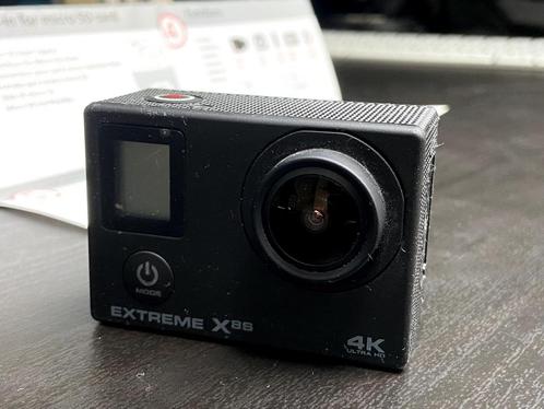 actie camera 4K 30fps Vizu extreme X8s, Audio, Tv en Foto, Actiecamera's, Gebruikt, Overige merken, Ophalen of Verzenden