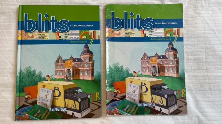 Blits studievaardigheden bronnenboek + antwoordenboek groep7, Boeken, Schoolboeken, Overige niveaus, Ophalen of Verzenden
