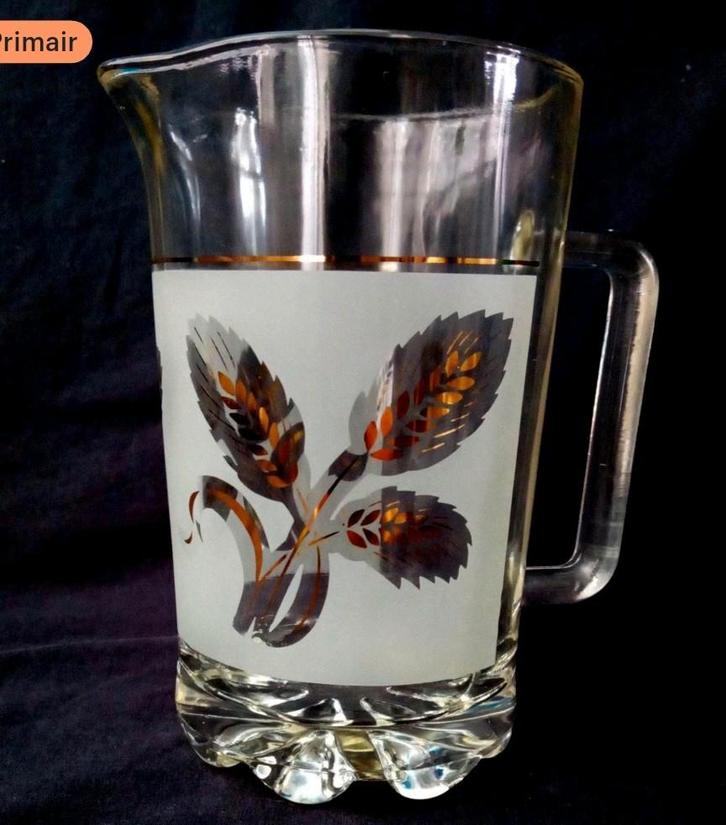 Italiaanse Covetro glazen karaf., Antiek en Kunst, Antiek | Glas en Kristal, Ophalen of Verzenden