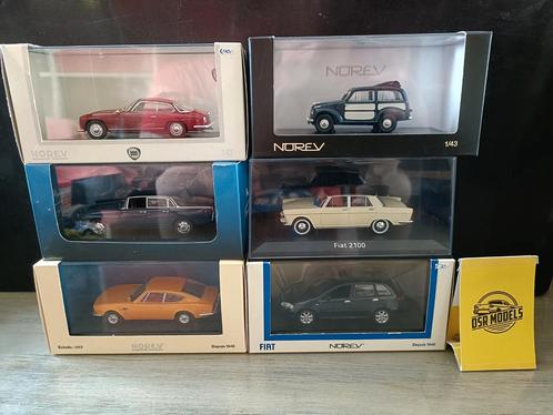 SALE 1:43 Lancia en Fiat modellen van Norev, Hobby en Vrije tijd, Modelauto's | 1:43, Nieuw, Auto, Overige merken, Ophalen of Verzenden