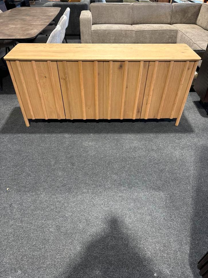 Eiken Sideboard Jake nu met 40% korting, Huis en Inrichting, Kasten | Dressoirs, Nieuw, 150 tot 200 cm, 25 tot 50 cm, Met deur(en)