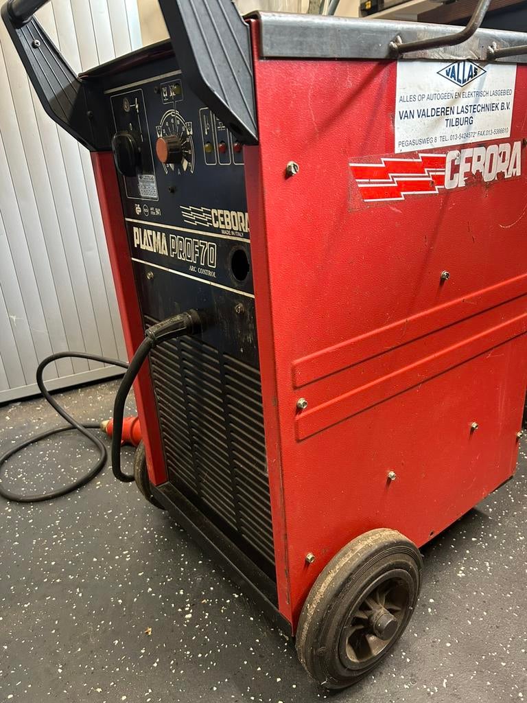 Cebora plasmasnijder prof 70, Doe-het-zelf en Verbouw, Gereedschap | Lasapparaten, Ophalen, Gebruikt