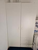 Kledingkast wit, Ophalen, Overige materialen, Gebruikt, 100 tot 150 cm