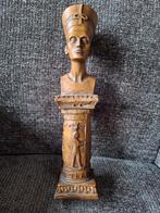 Egyptische Koningin Buste - Nefertiti Stijl, Verzamelen, Beelden en Beeldjes, Ophalen of Verzenden