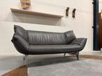 Leolux Tango 3 zits Bank Grijs leer Design Verstelbaar, Huis en Inrichting, Banken | Bankstellen, Leolux, Ophalen of Verzenden