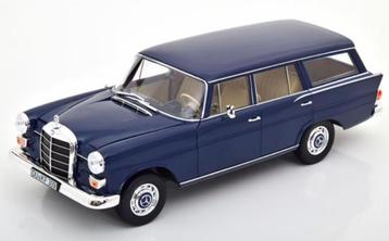 Mercedes Benz 200 Universal '66 Blauw 1/18 Norev ref: 183599 beschikbaar voor biedingen