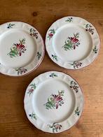 Antieke K&G Lunéville Ontbijtbordjes (4), Ophalen of Verzenden