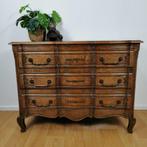 Brocante Queen Ann ladekast, wandkast, commode 02, Gebruikt, Ophalen of Verzenden