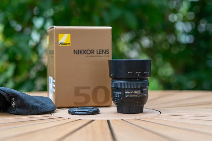 Nikon AF-S 50mm F/1.4 G, Audio, Tv en Foto, Fotografie | Lenzen en Objectieven, Zo goed als nieuw, Standaardlens, Ophalen of Verzenden