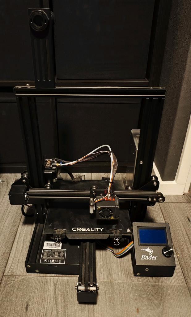 Ender 3 Pro met BL-Touch + Onderdelen, Computers en Software, 3D Printers, Gebruikt, Ophalen