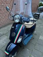 Vespa LX 50 4T (2005) – Donkerblauw, Italiaanse uitvoering, Ophalen, Gebruikt, 49 cc, Benzine