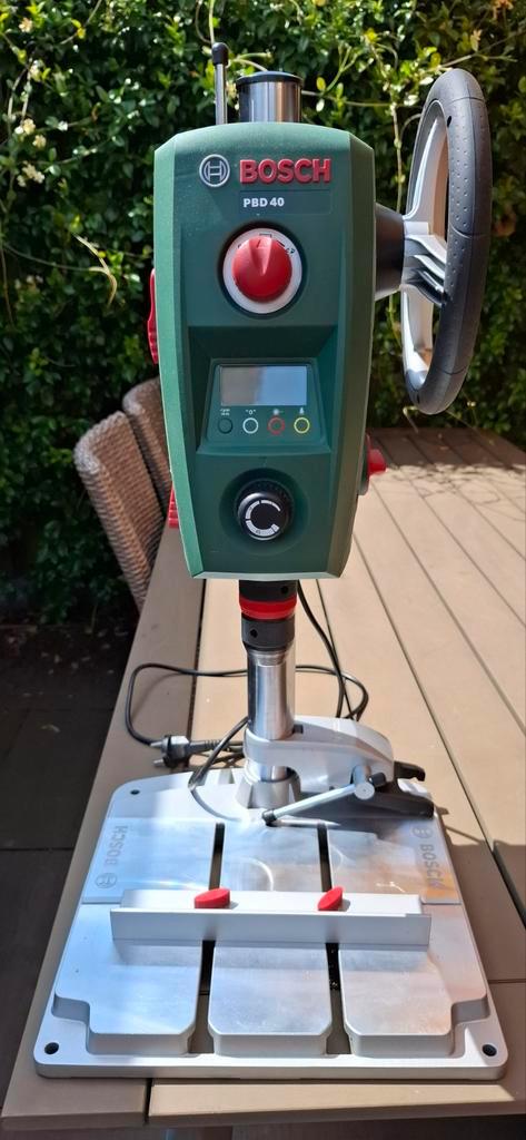 Bosch PBD 40 Kolomboormachine - Gebruikt, Doe-het-zelf en Verbouw, Gereedschap | Boormachines, Gebruikt, Kolomboormachine, Minder dan 400 watt