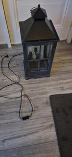 Houten Lantaarn - 70cm Hoog, Antiek en Kunst, Antiek | Lampen, Ophalen